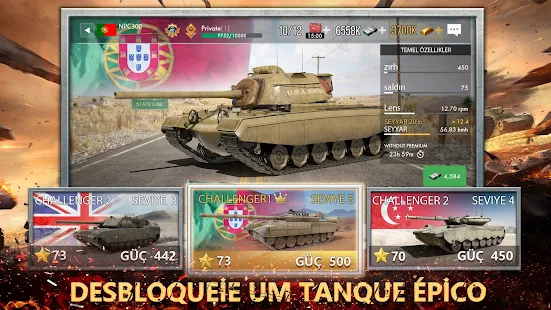 Download Tank Warfare PvP Blitz Game Mod Apk